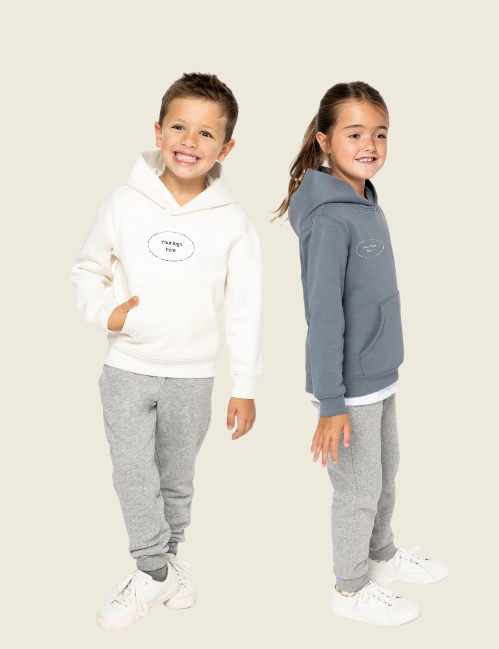 Sweat com capuz de criança